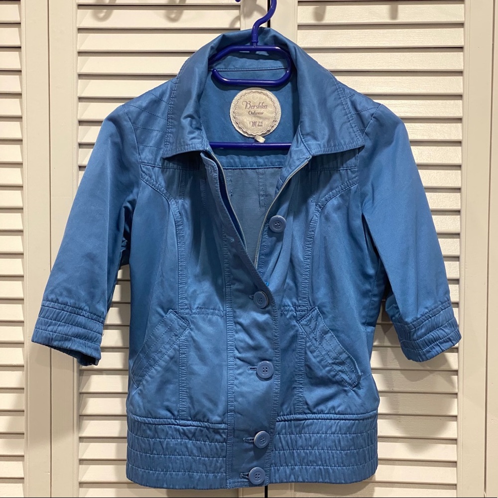 Bershka 2/3 Sleeve Casual Jacket